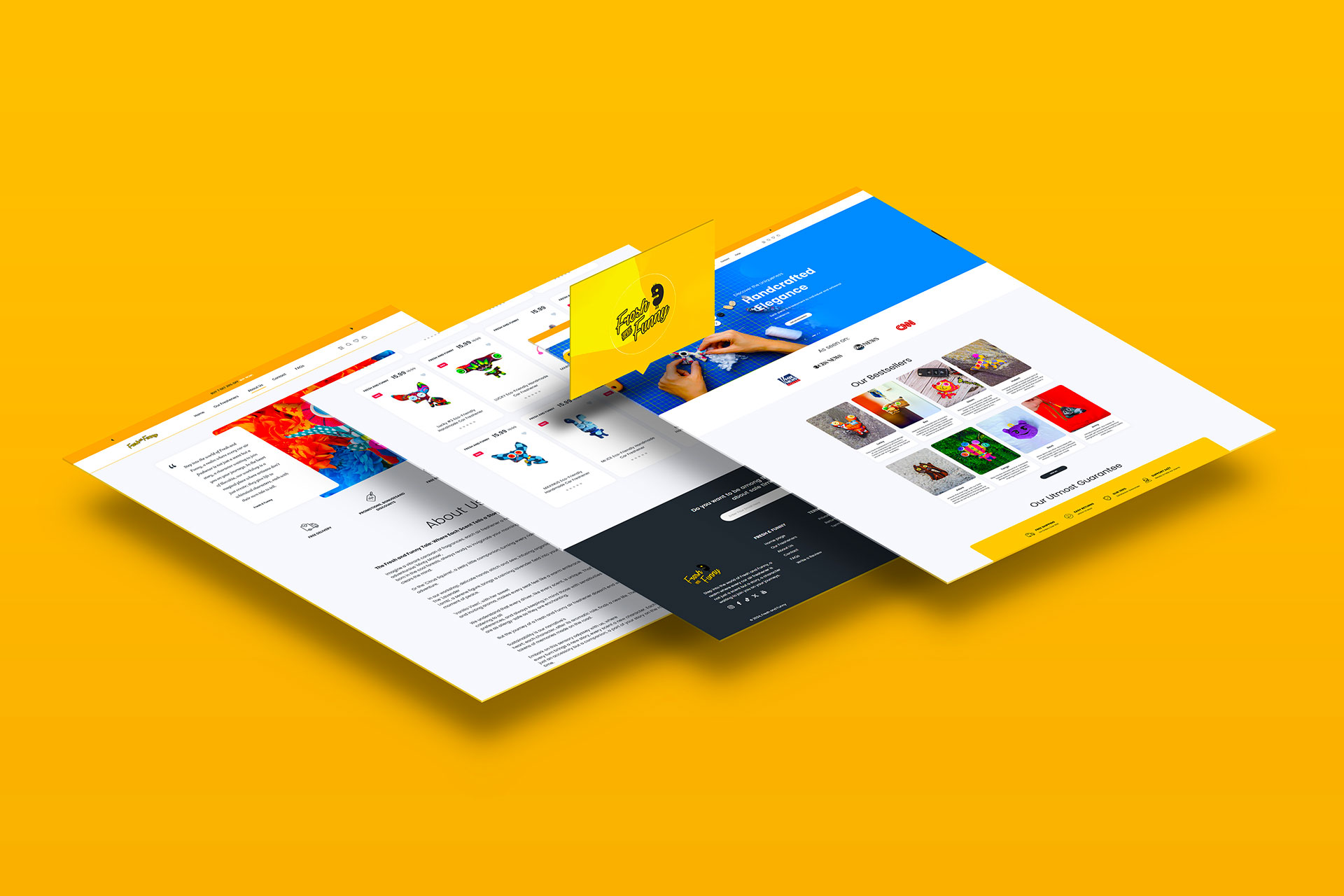 ADAMS_Project_Web_Design_Portfolio_Fresh_And_Funny_Gravity_Stack